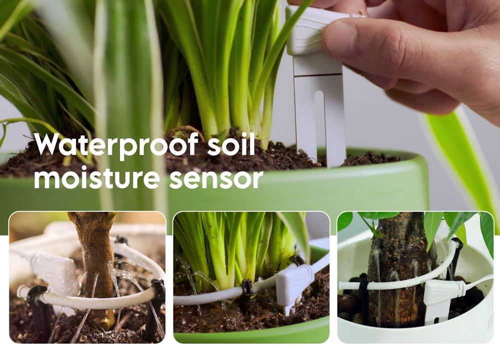 waterproof soil moisture sensor used in soil