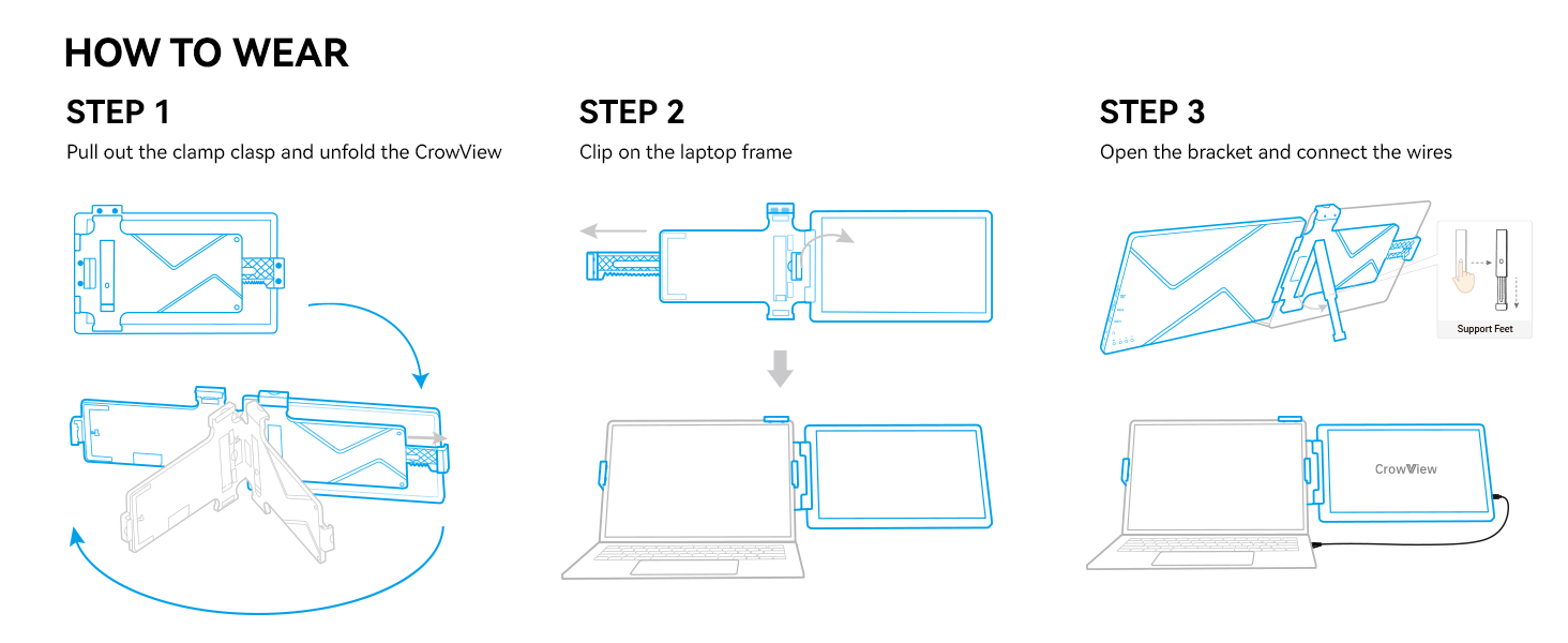 screen extender installation steps