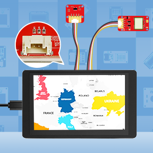 Crowtail Broad compatibility of 5 inch HMI Screen
