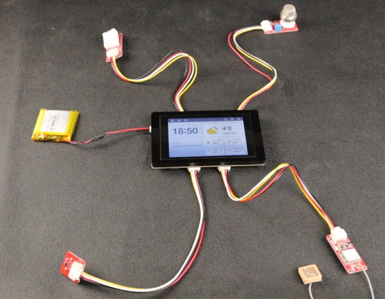 ESP32 S3 touch screen