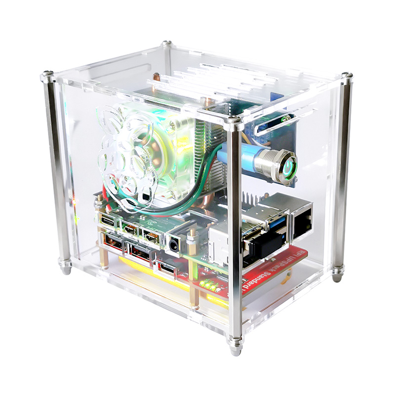 Ice tower cooling fan kit for Raspberry Pi 4B