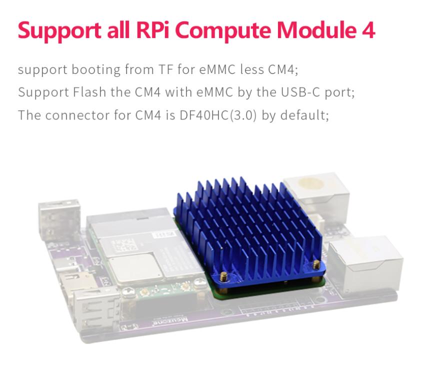 IO devlopment board support all RPI CM4