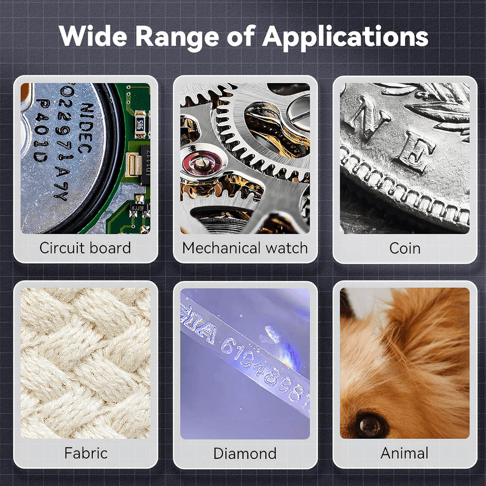 Wide range application of mini microscope