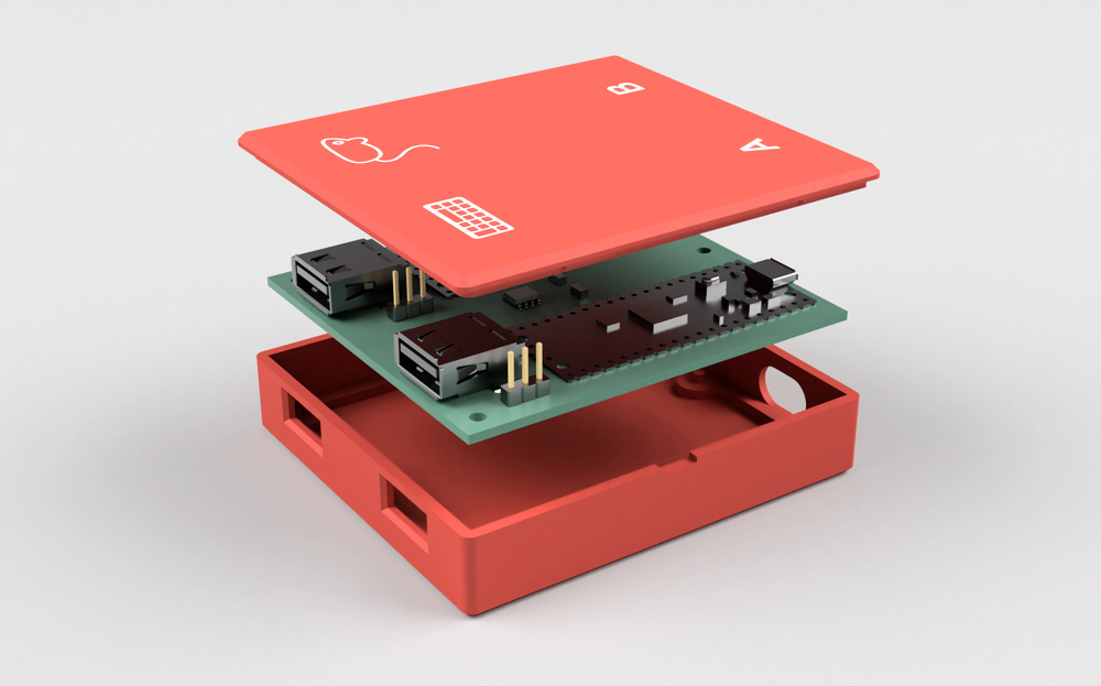 dekshop-PCB and acrylic case