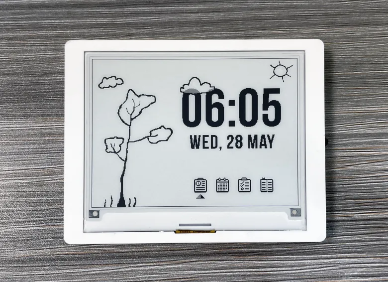 Smart Planner for Kids on E-Paper Display using LVGL