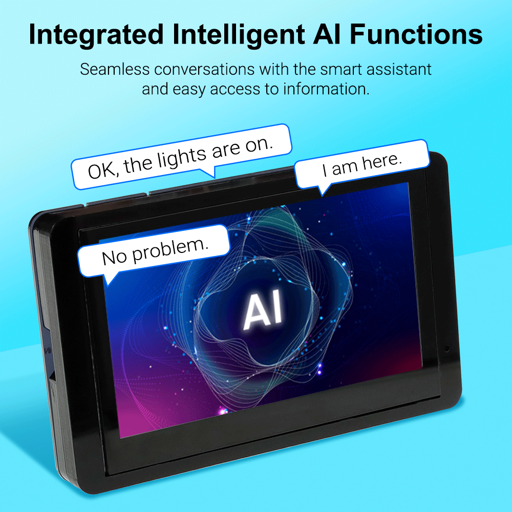 Crowpanel advance 4.3inch display with AI function