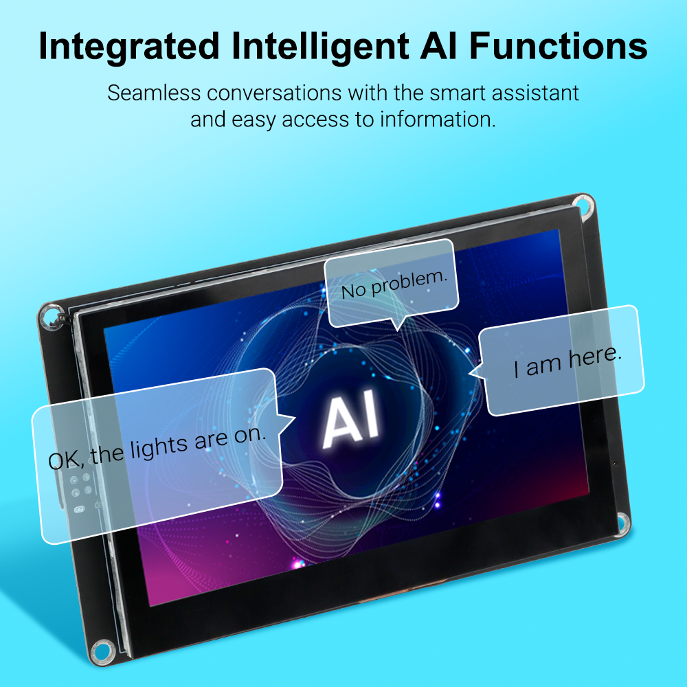Crowpanel advance 4.3inch display with AI function