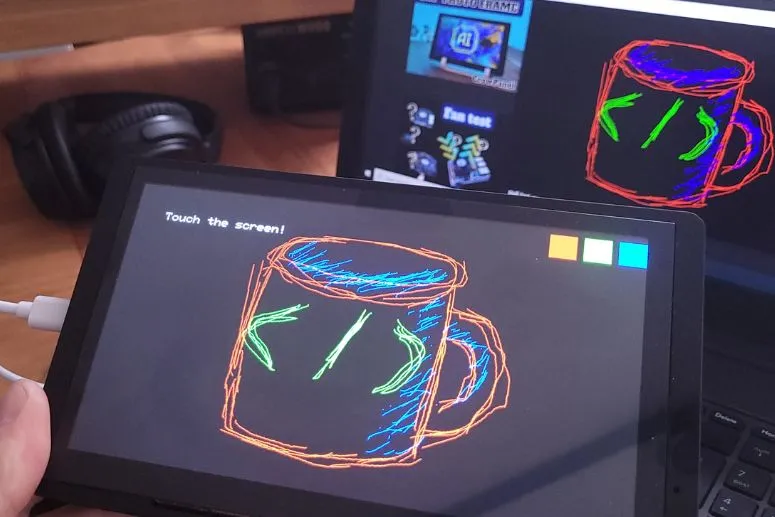 Build Your Own Digital Drawing Board with CrowPanel Advance