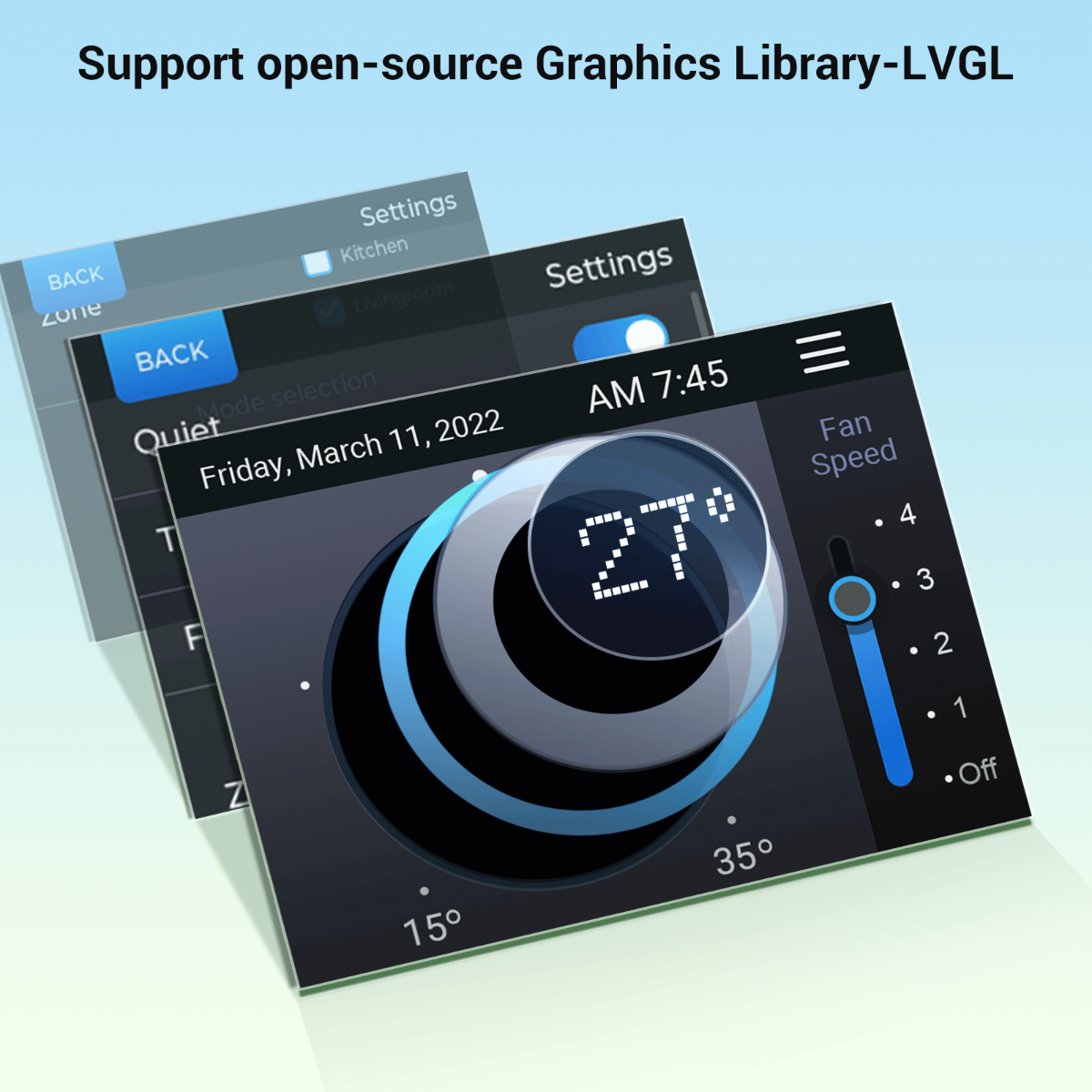 Pico 2.4 inch HMI module support open-source Graphics Library-LVGL