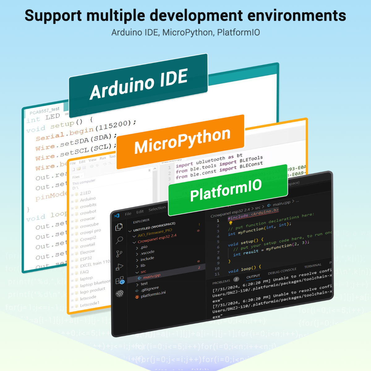Pico 2.4 inch HMI module support MicroPython/Arduino IDE/Thonny IDE