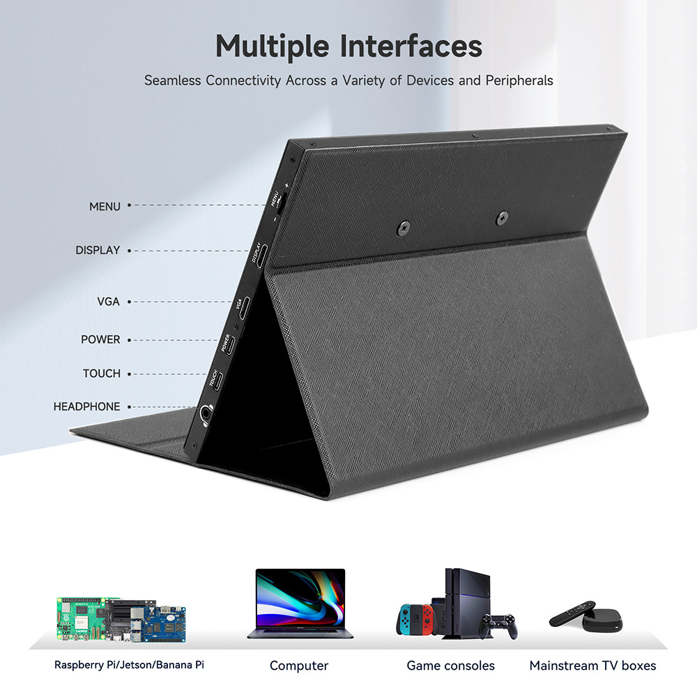 10.1 inch IPS Touchscreen with multiple interfaces