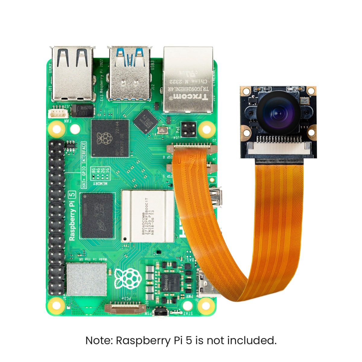 IMX219 8MP Camera connect with Raspberry Pi 5