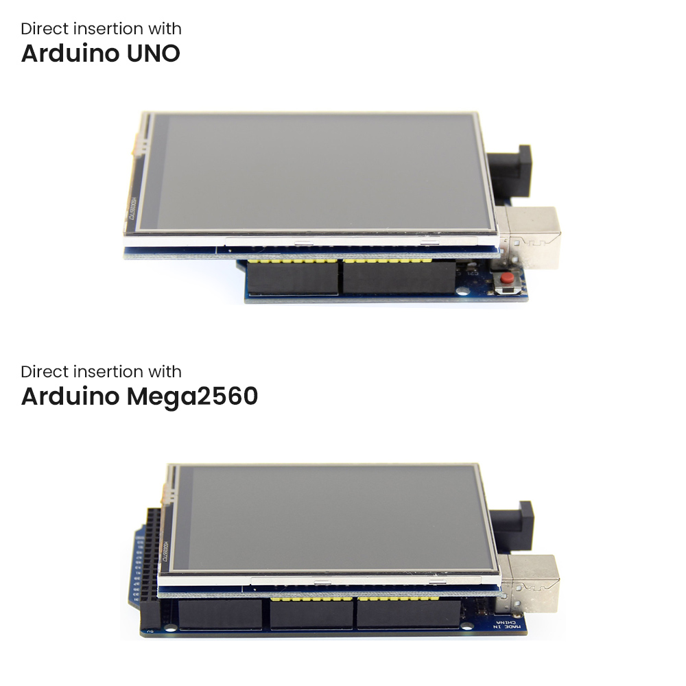 3.5 inch touch module connect with Arduino