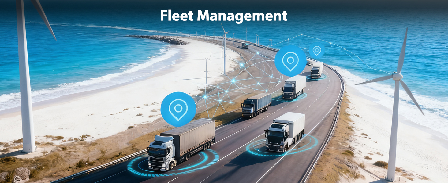 ThinkNode M1 used for Fleet Management