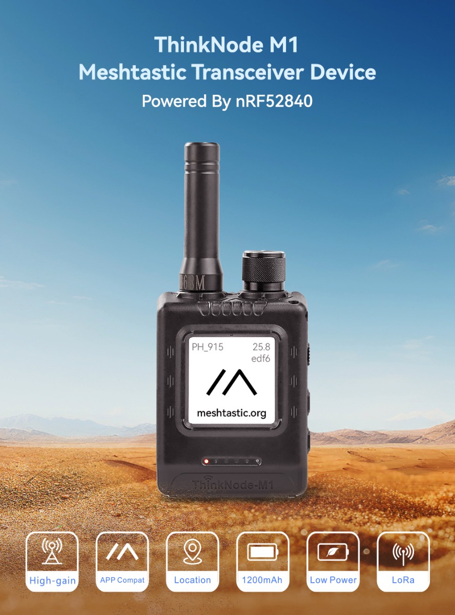 feature of Thinknode-m1 for Meshtastic