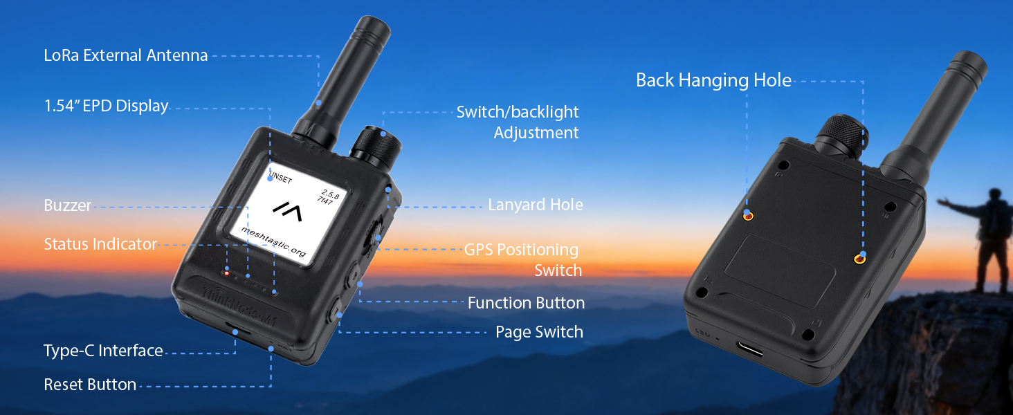 hardware overview of ThinkNode M1