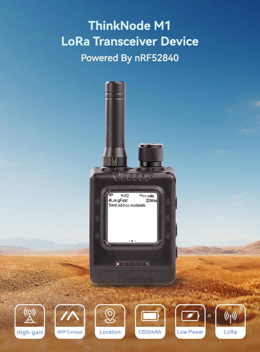 feature of Thinknode-m1 for Meshtastic