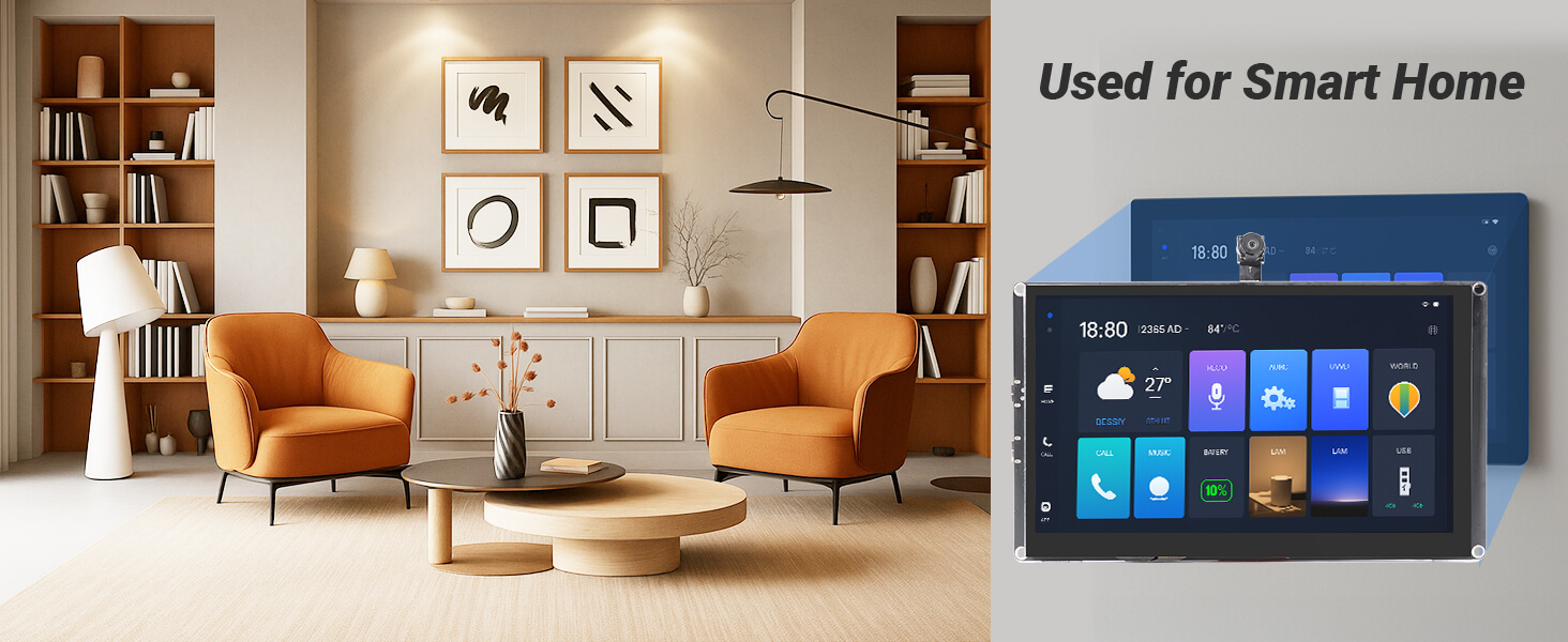 application of ESP32-P4 7inch display
