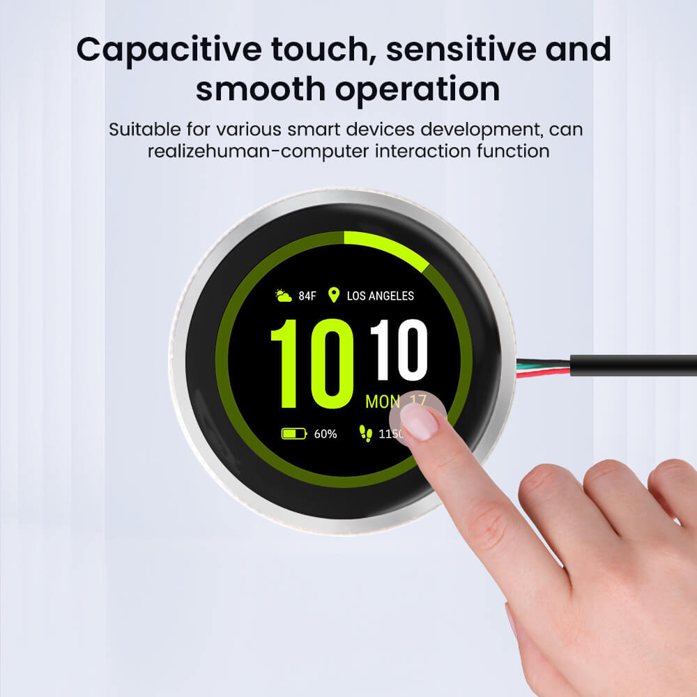 1.28 rotary knob screen support capacitive touch