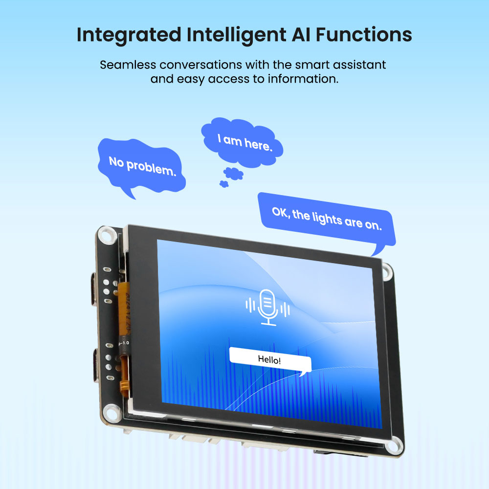 ESP32 Advance 2.8inch HMI Touchscreen with AI function