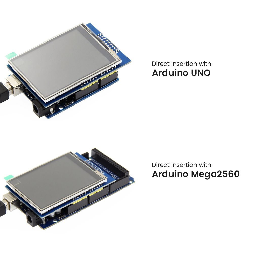 2.8 inch touch module connect with Arduino