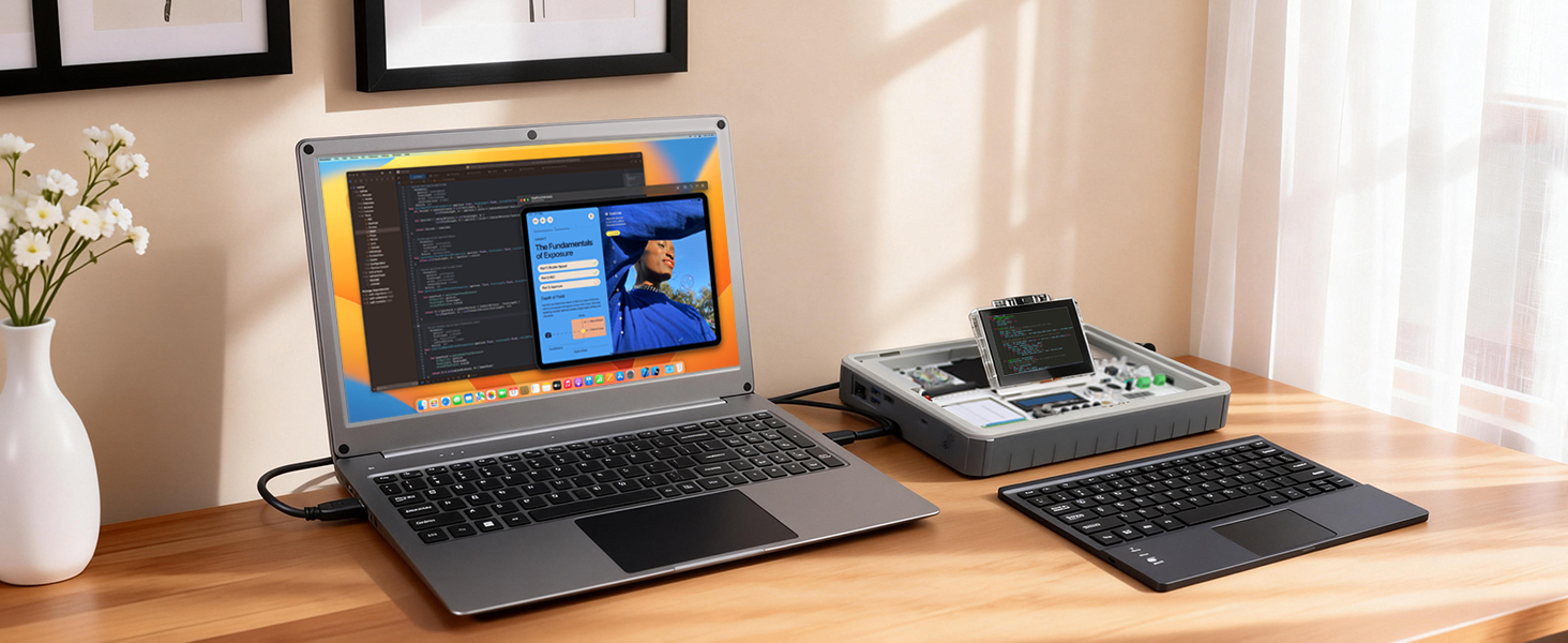Crowview Note connects with Crowpi3