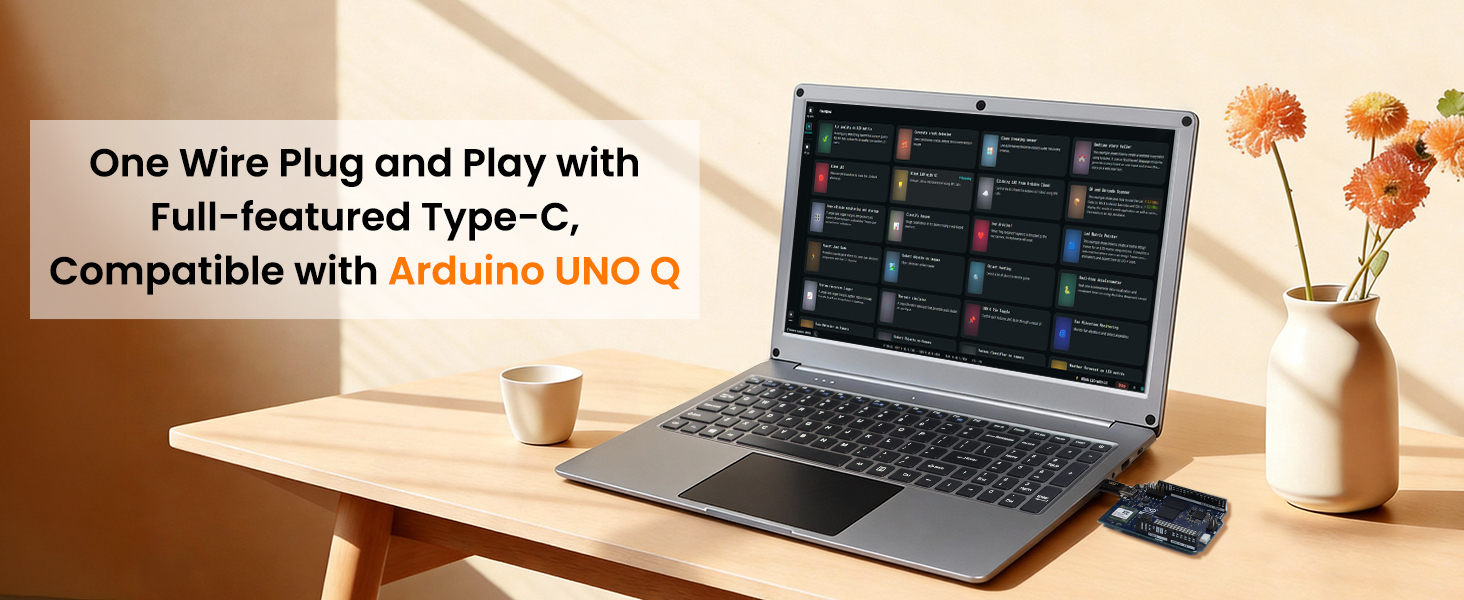 Crwoview Note 15.6 compatible with Arduino UNO Q