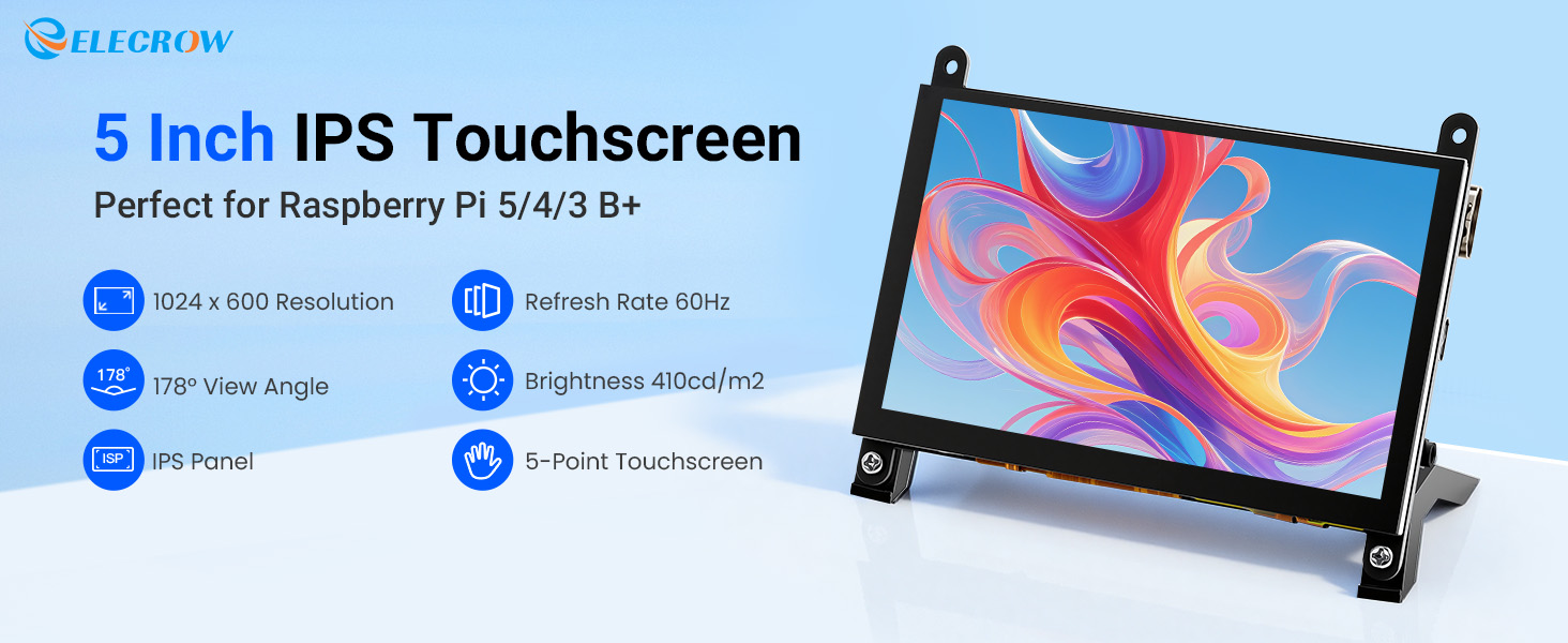 feature of 5inch IPS HD Display