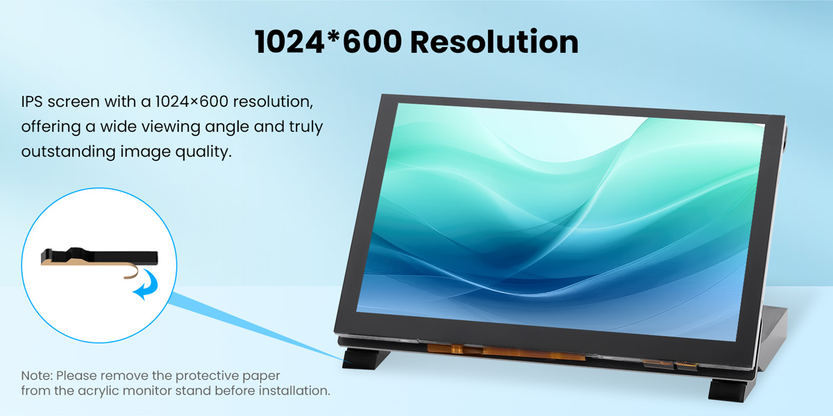 5.0 IPS LCD Display with IPS panel