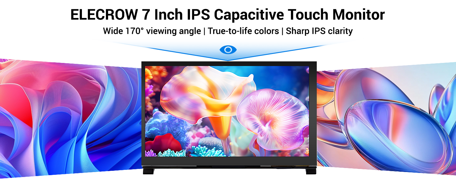 7inch IPS LCD Display with IPS Panel