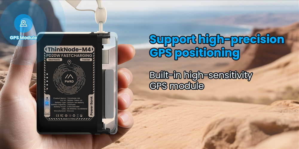 ThinkNode m4 for Lora tracker with GPS function