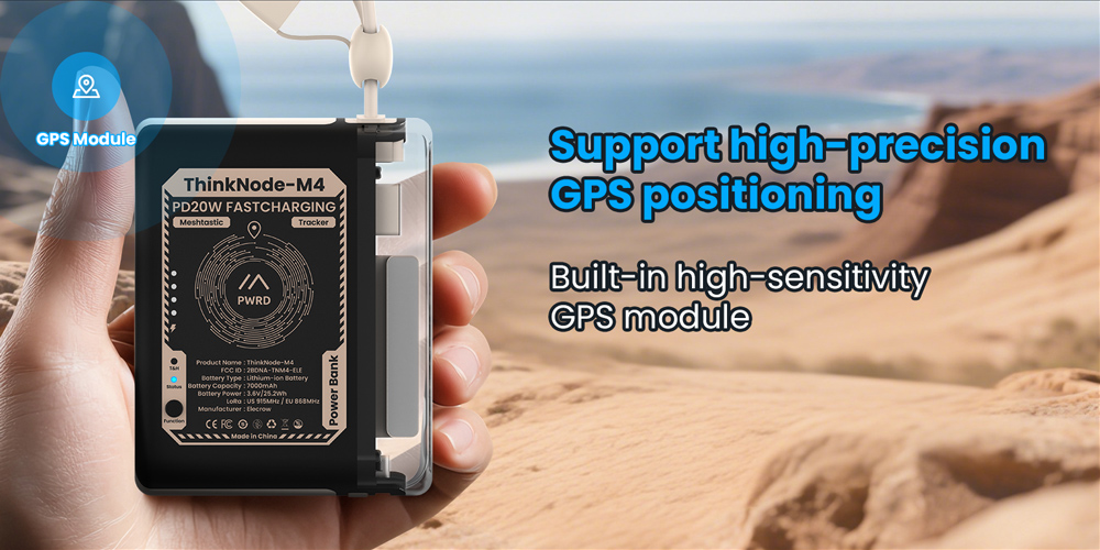 ThinkNode m4 for Lora tracker with GPS function