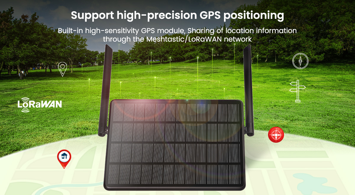 Thinknode supports high-precision GPS positioning