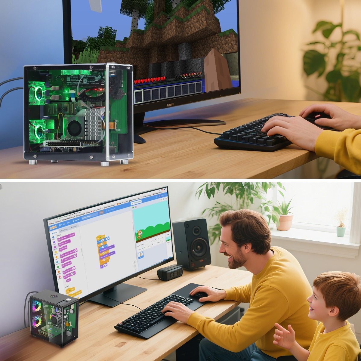 applications of mini pc case