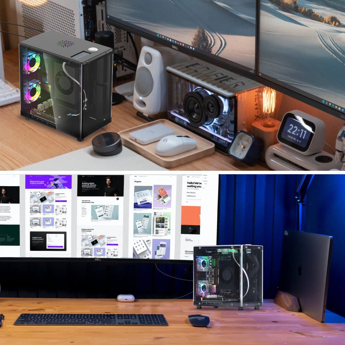 applications of mini pc case