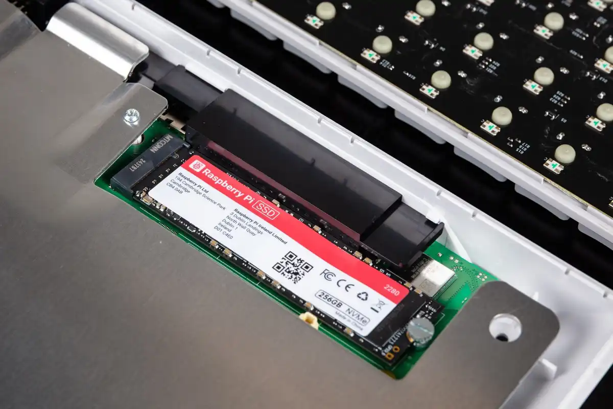Raspberry pi 500+ comes with SSD