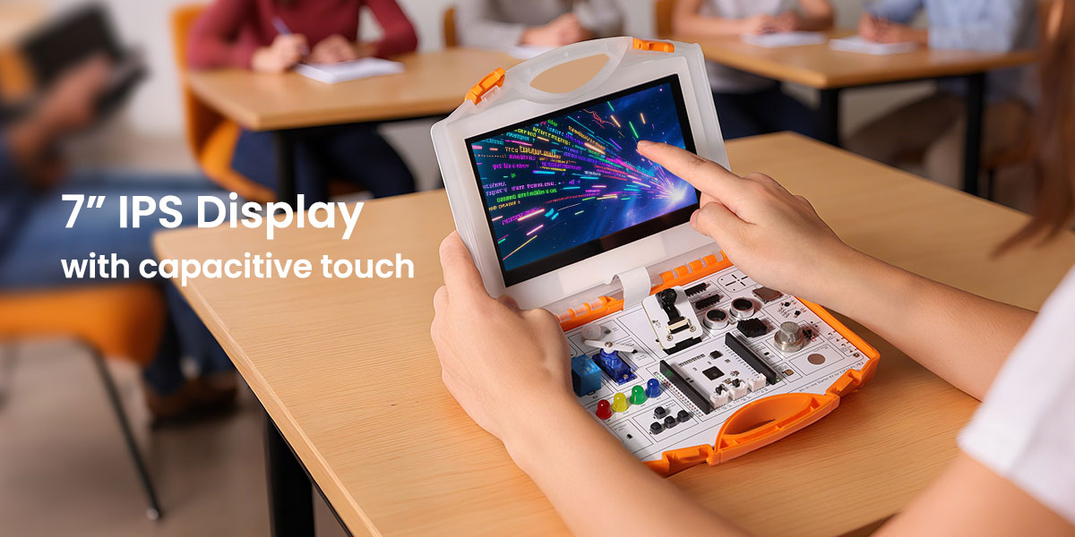 All-in-one starter kit for ESP32-P4 with 7inch touch display