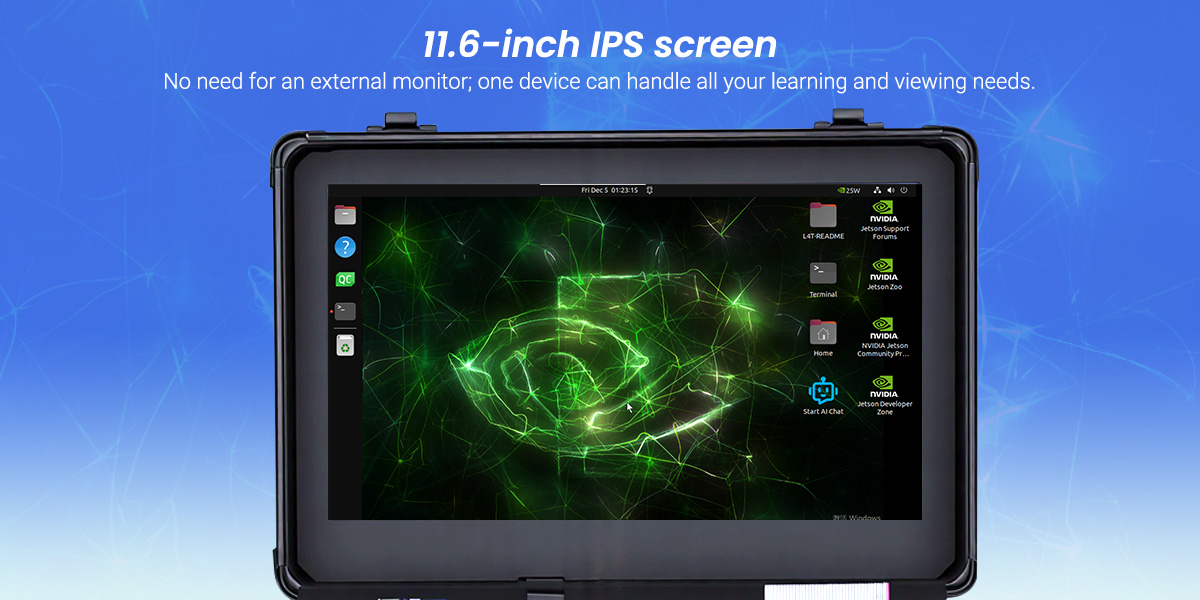 AI Starter Kit with 11.6 inch IPS Screen