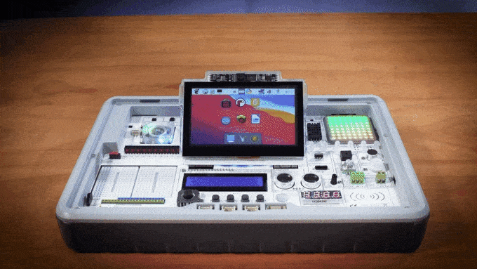 interface detail of Crowpi 3