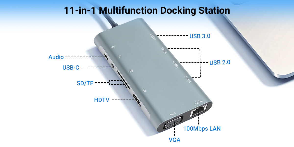 Starter Bundle Kit for Arduino UNO Q with 11-in-1 multifunction docking station