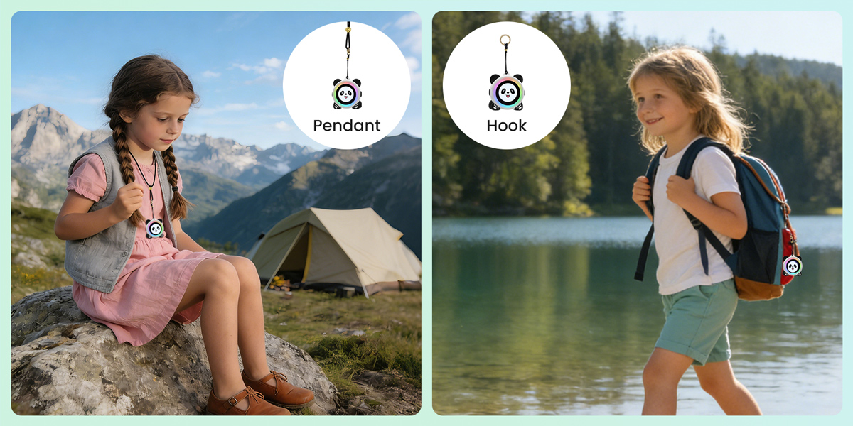 AI Panda Chatbot with lanyard