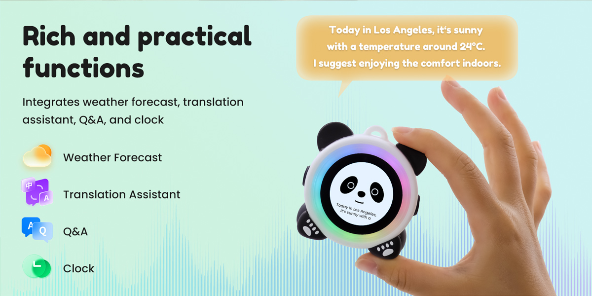 AI Panda Chatbot with multiple functions