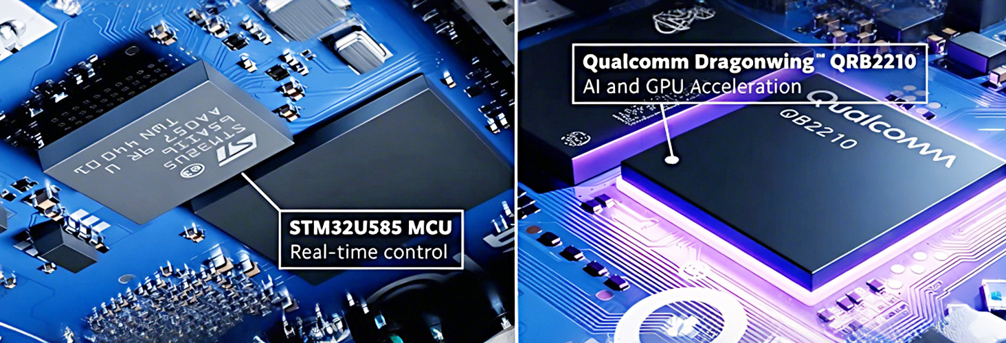 Arduino UNO Q with dual brian