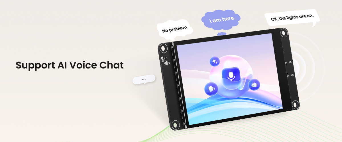 3.5inch ESP32 IPS LCD Display supports AI Voice chat