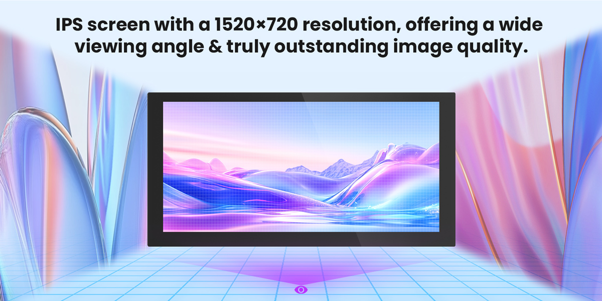 10.1inch HDMI Raspberry Pi display with IPS touchscreen