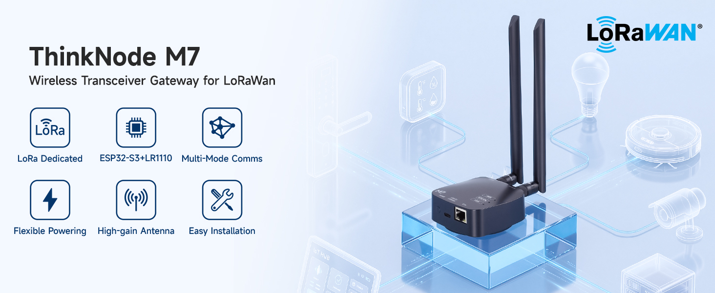 feature of Thinknode M7 for Lorawan