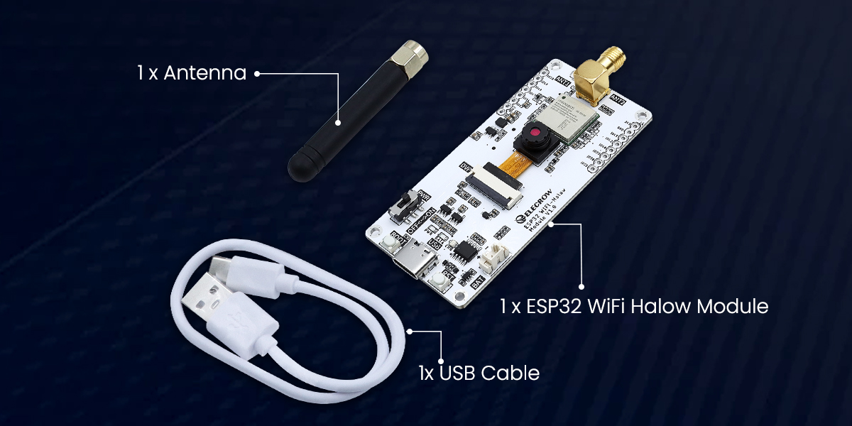 Package list of ESP32 Wi-Fi Halow Module