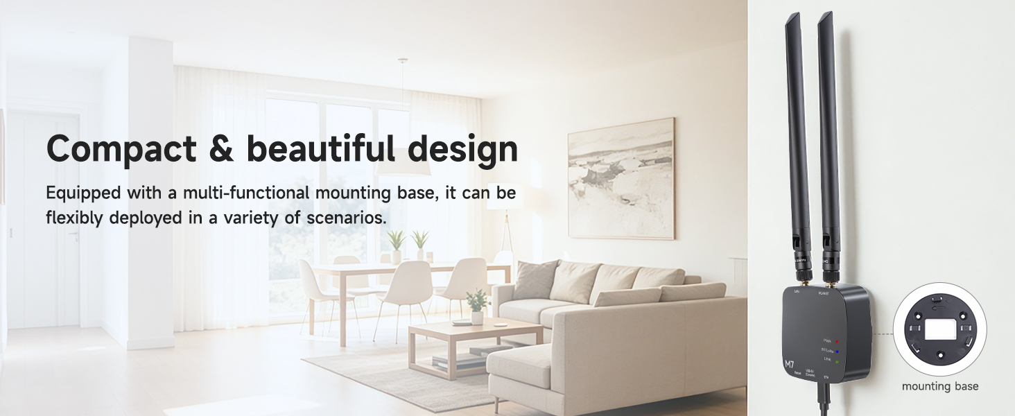 ThinkNode M7 for Meshtastic with compact design