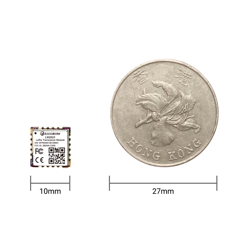 size of LR2021 Lora Module