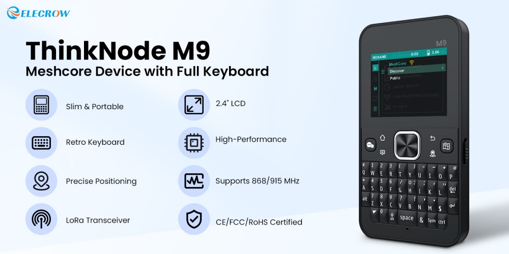 Feature of Thinknode M9 with full keyboard